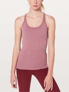 Lululemon Ebb To Street Tank II Sz 8 In Moss Rose